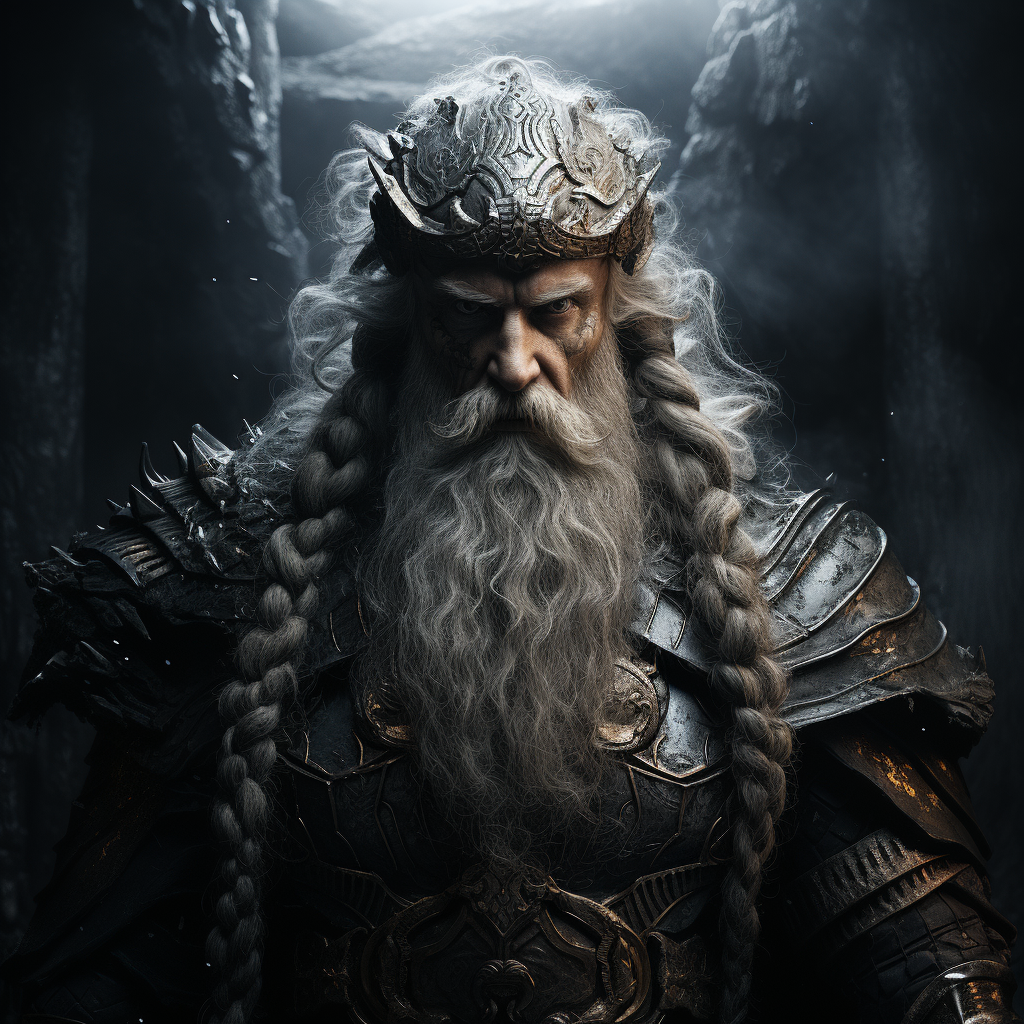 Odin, le Dieu des divinités du royaume d'Asgaard